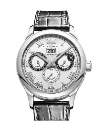 Chopard L.U.C Perpetual Twin 43mm Stainless Steel Men's Watch 168561-3001