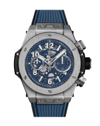 Hublot Big Bang Unico Titanium Blue 42mm Watch 421.NX.5170.RX