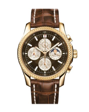 Breitling Bentley RG Perpetual 42mm Chrono Brown Croc H2936312 Q539